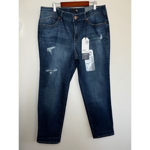 1822 Denim Relax Ankle Skinny Stretch Jeans Size 14